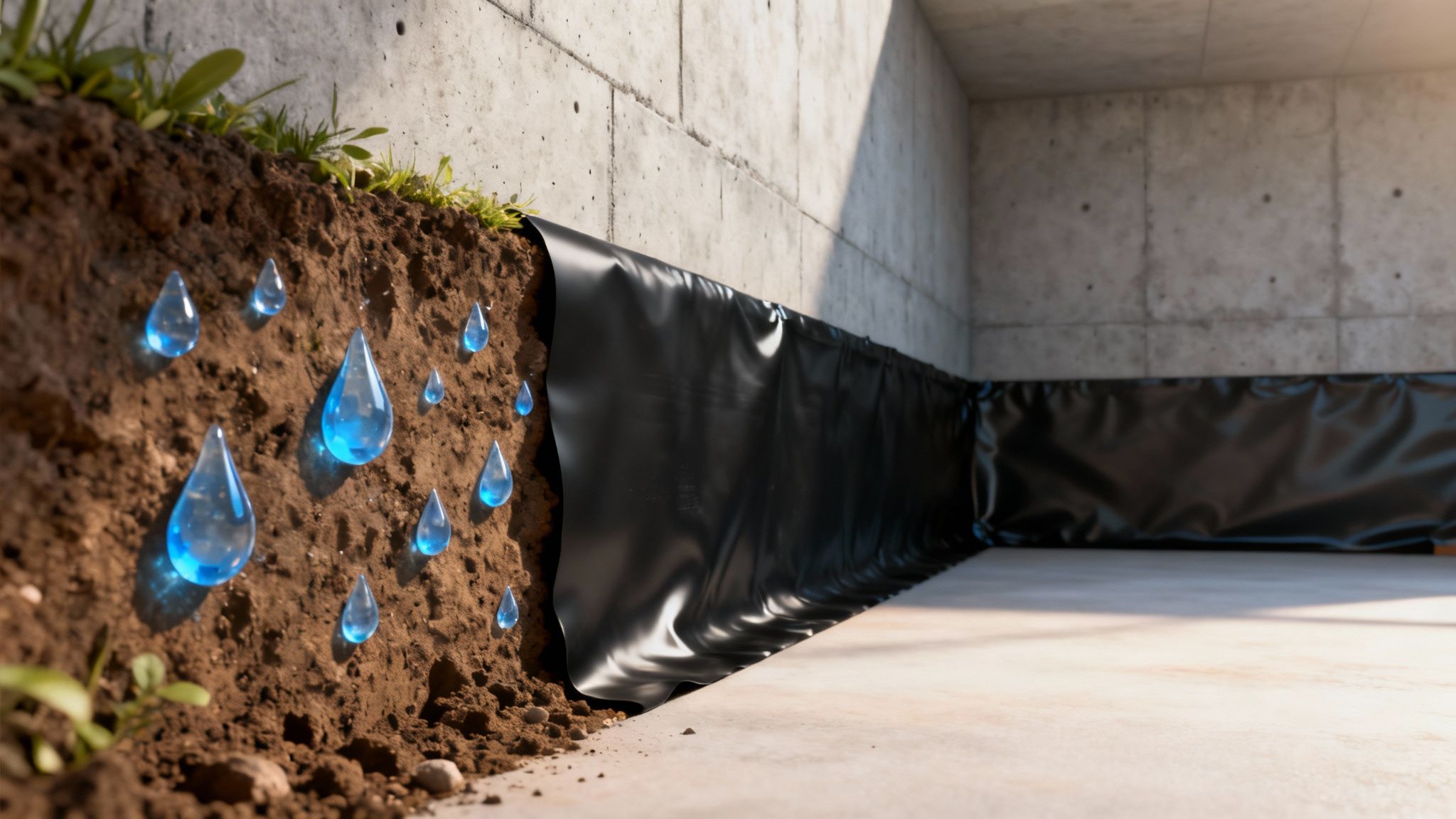 Membrane Basement Waterproofing Explained